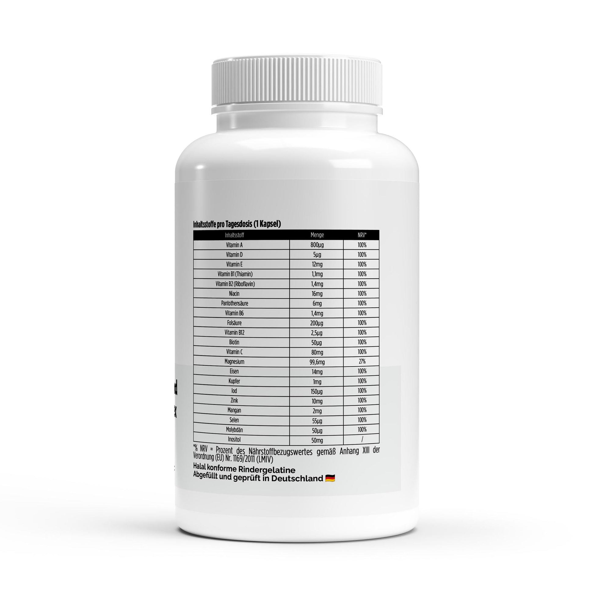 A&J Nutrition Multivitamin & Mineral Complex – 120 Softgels – additional product view