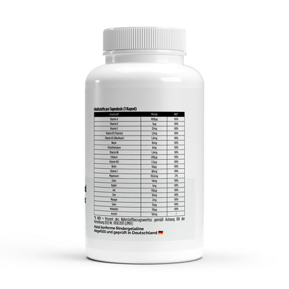 A&J Nutrition Multivitamin & Mineral Complex – 120 Softgels – additional product view