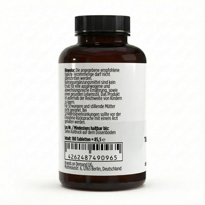 A&J Nutrition Iodine 150 mcg – 180 Vegan Tablets – product details