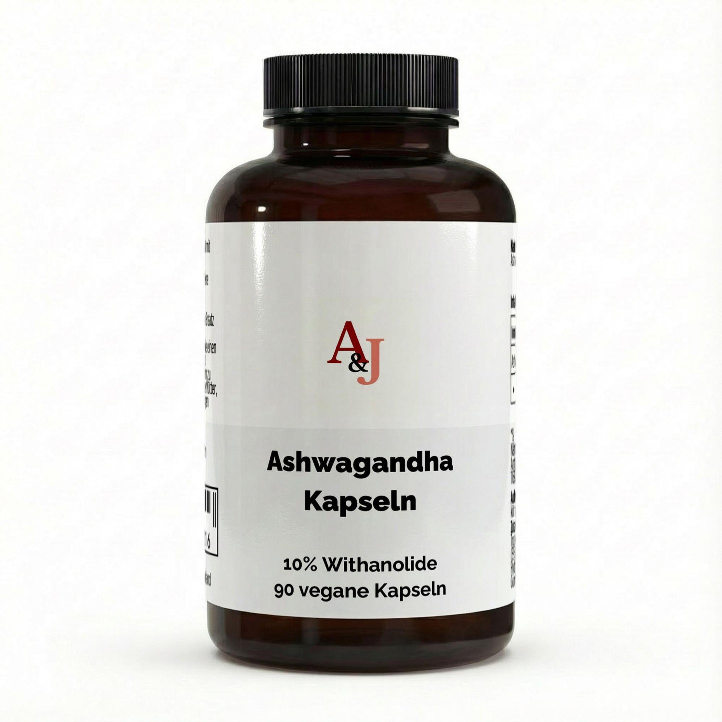 A&J Nutrition Ashwagandha 10% Withanolides – 90 Vegan Capsules – Product image 1