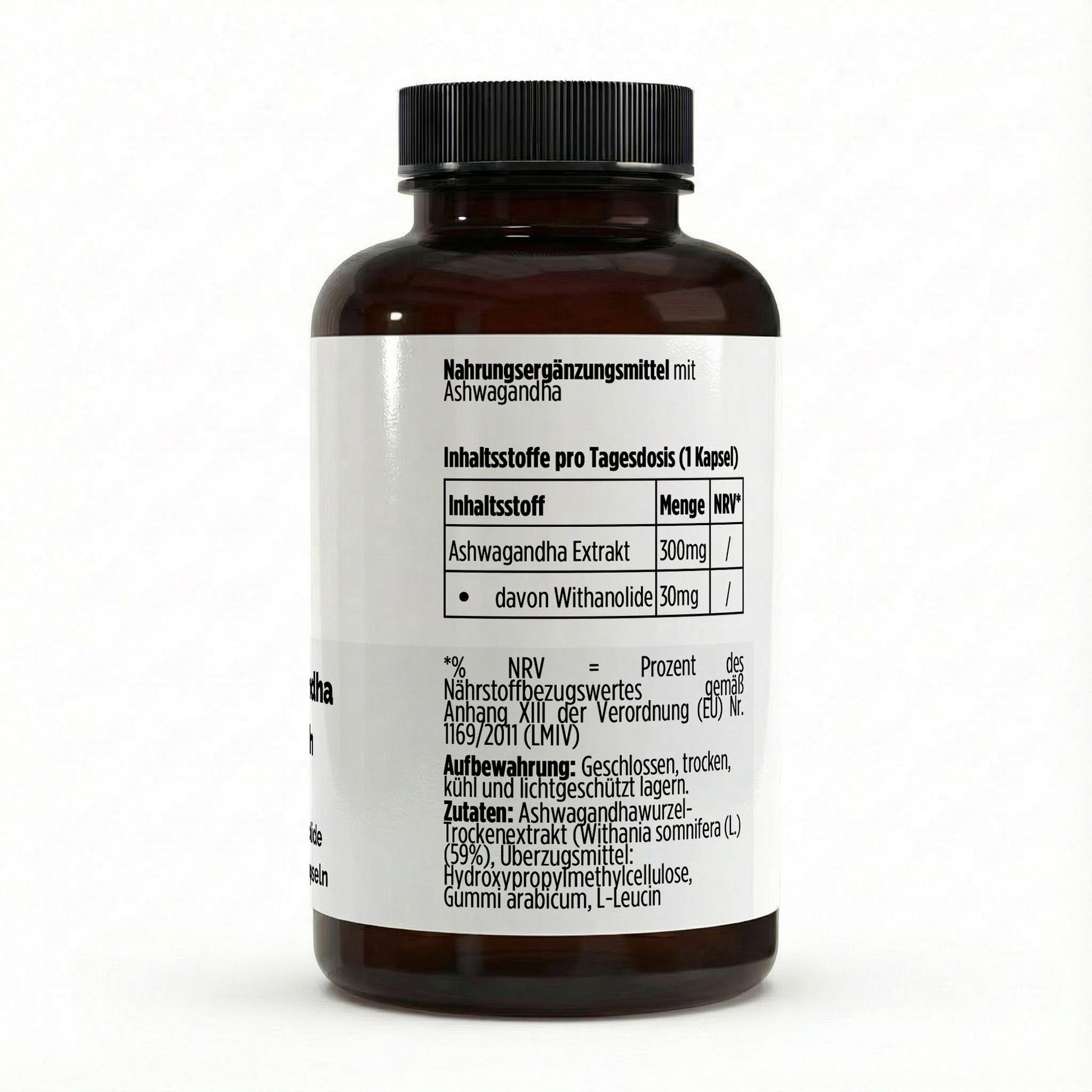 A&J Nutrition Ashwagandha 10% Withanolides – 90 Vegan Capsules – Product image 2