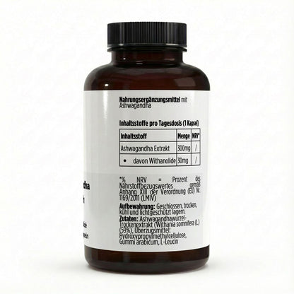 A&J Nutrition Ashwagandha 10% Withanolides – 90 Vegan Capsules – Product image 2