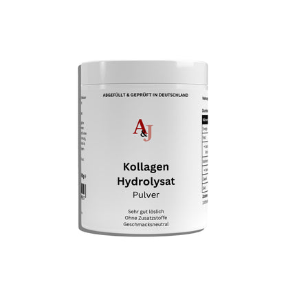 Kollagen Hydrolysat Pulver - 500g | A&J Premium Supplement