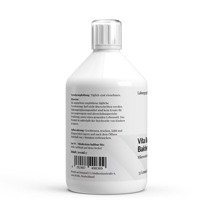 A&J Nutrition Vita Balance PLUS+ Bakterienkulturen – Lemon – 33 vegane Shots – 500 ml – Produktbild 3