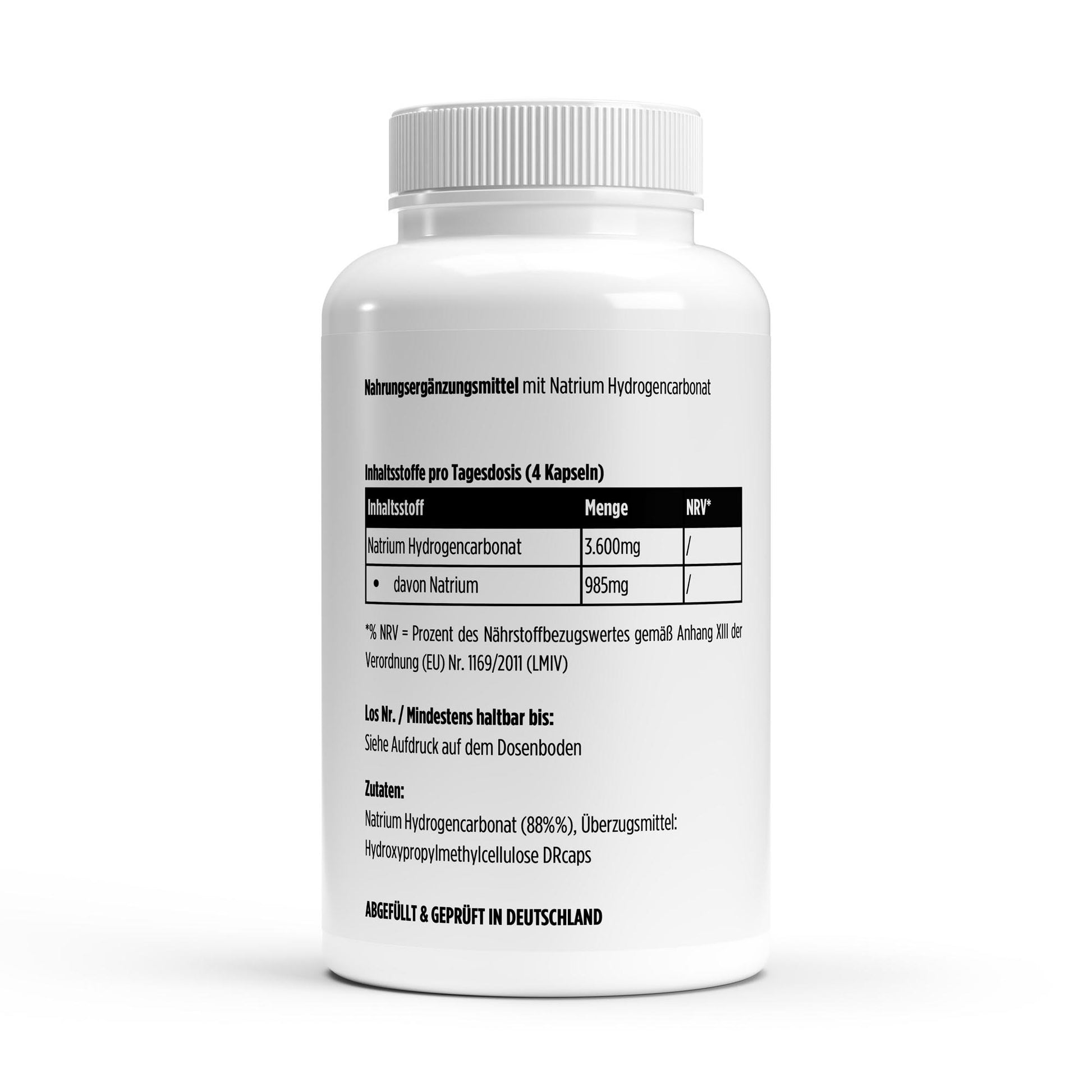 A&J Nutrition Natron magensaftresistent – 120 Kapseln – Produktbild 2