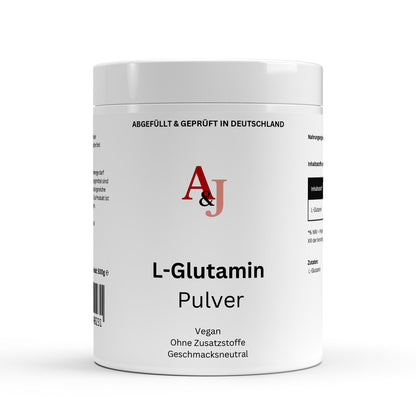 L-Glutamin Pulver - 500g | A&J Premium Supplement