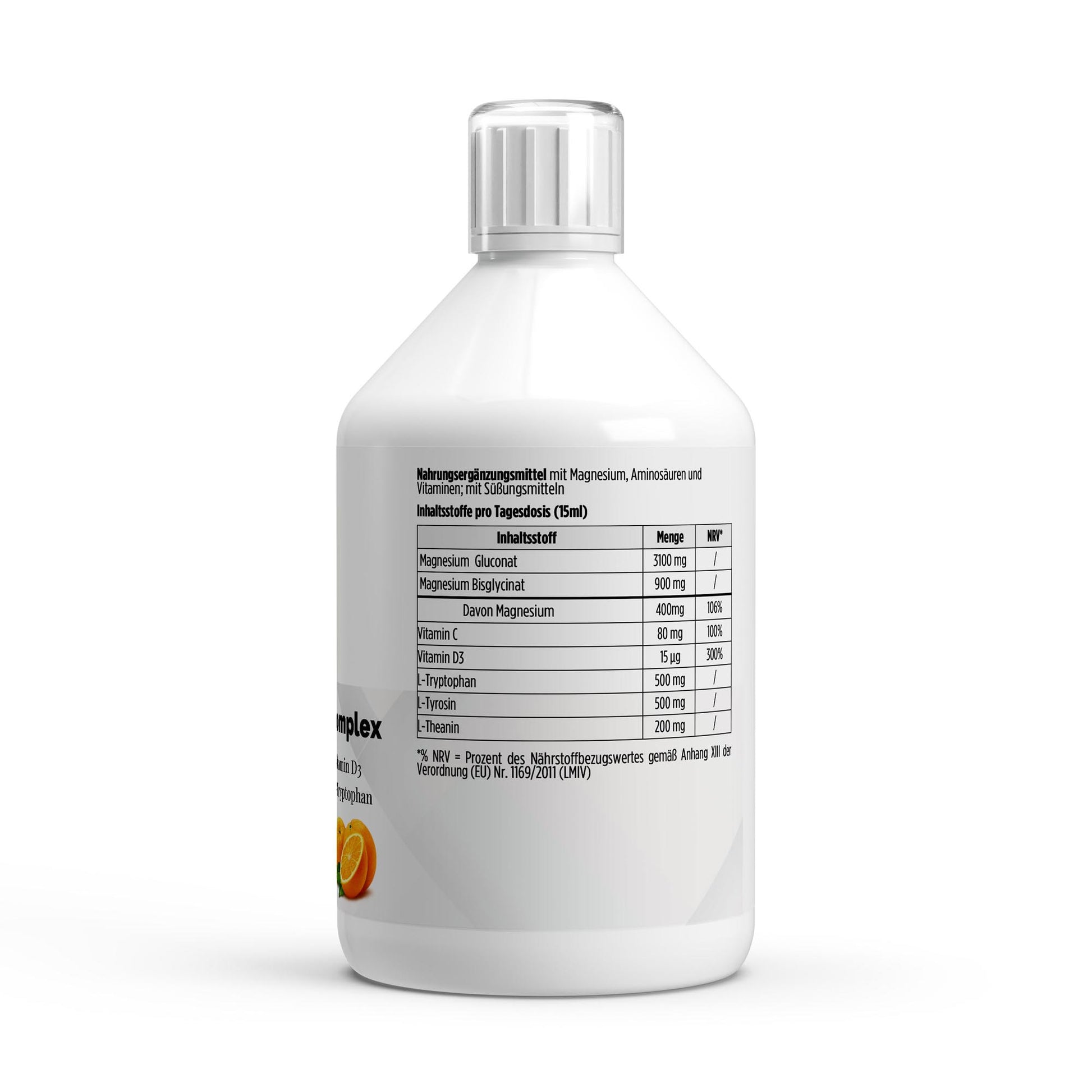 A&J Nutrition Magnesium Komplex Shots PLUS+ – 500 ml – weitere Produktansicht