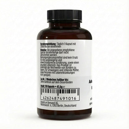 A&J Nutrition Ashwagandha 10% Withanolides – 90 Vegan Capsules – Product image 3