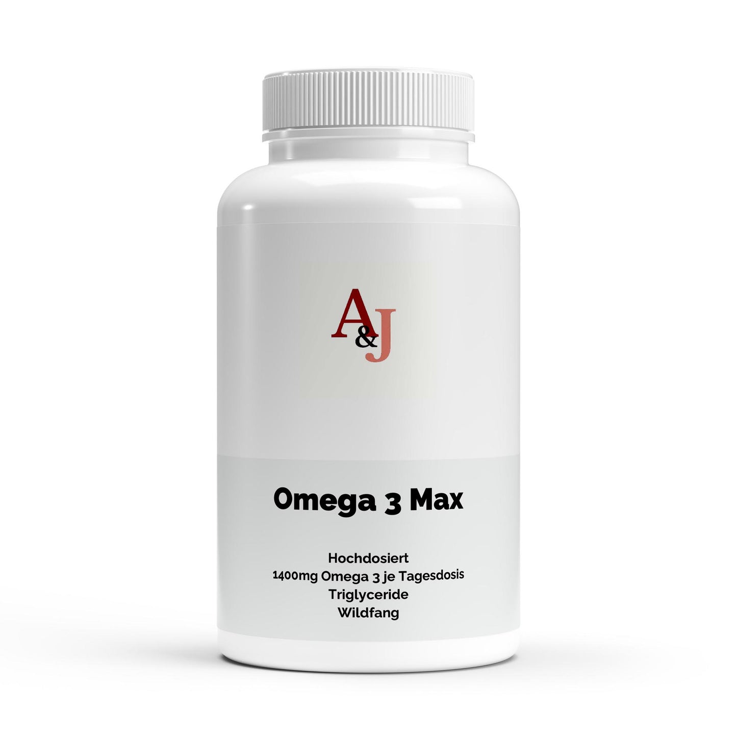 A&J Nutrition Omega-3 Max 35/25 – 120 Softgels – product view