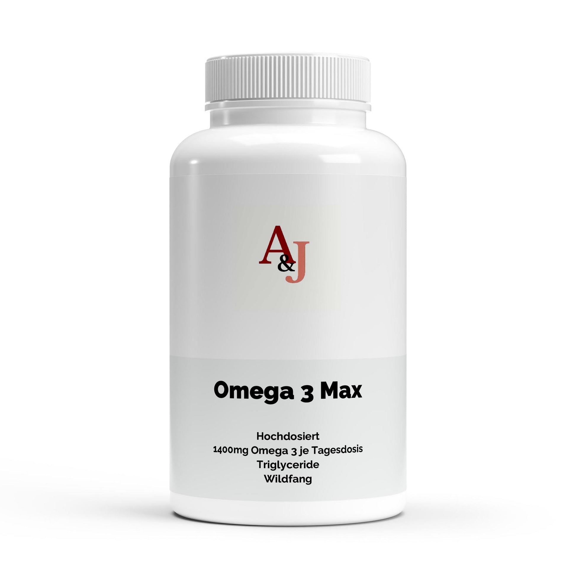 A&J Nutrition Omega-3 Max 35/25 – 120 Softgels – product view