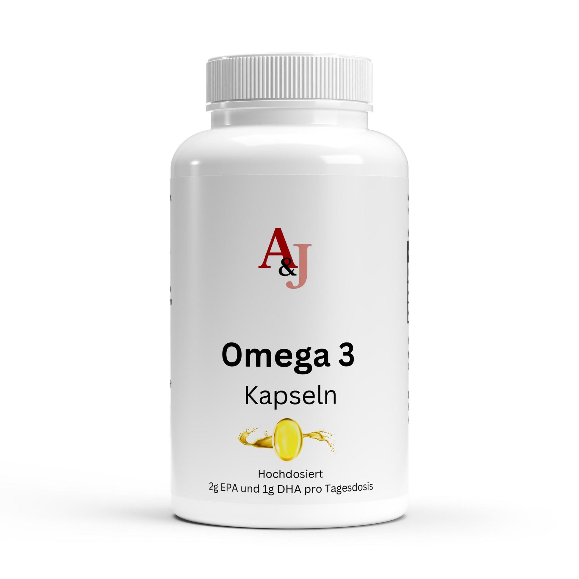 Omega 3 Triglyceride - 120 Softgels | A&J Premium Supplement