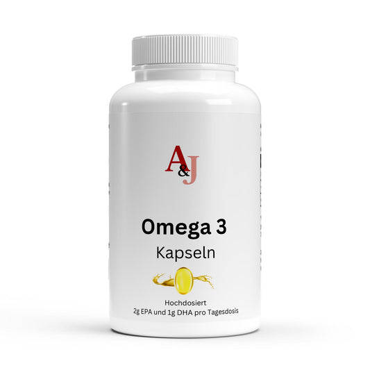 Omega 3 Triglyceride - 120 Softgels | A&J Premium Supplement