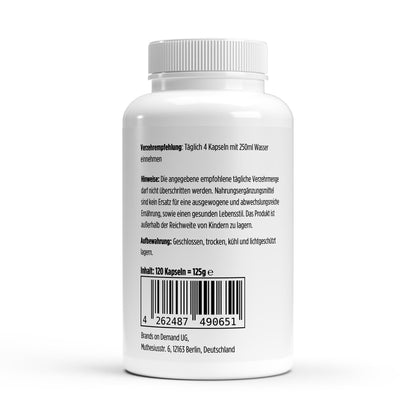 A&J Nutrition Natron magensaftresistent – 120 Kapseln – Produktbild 3