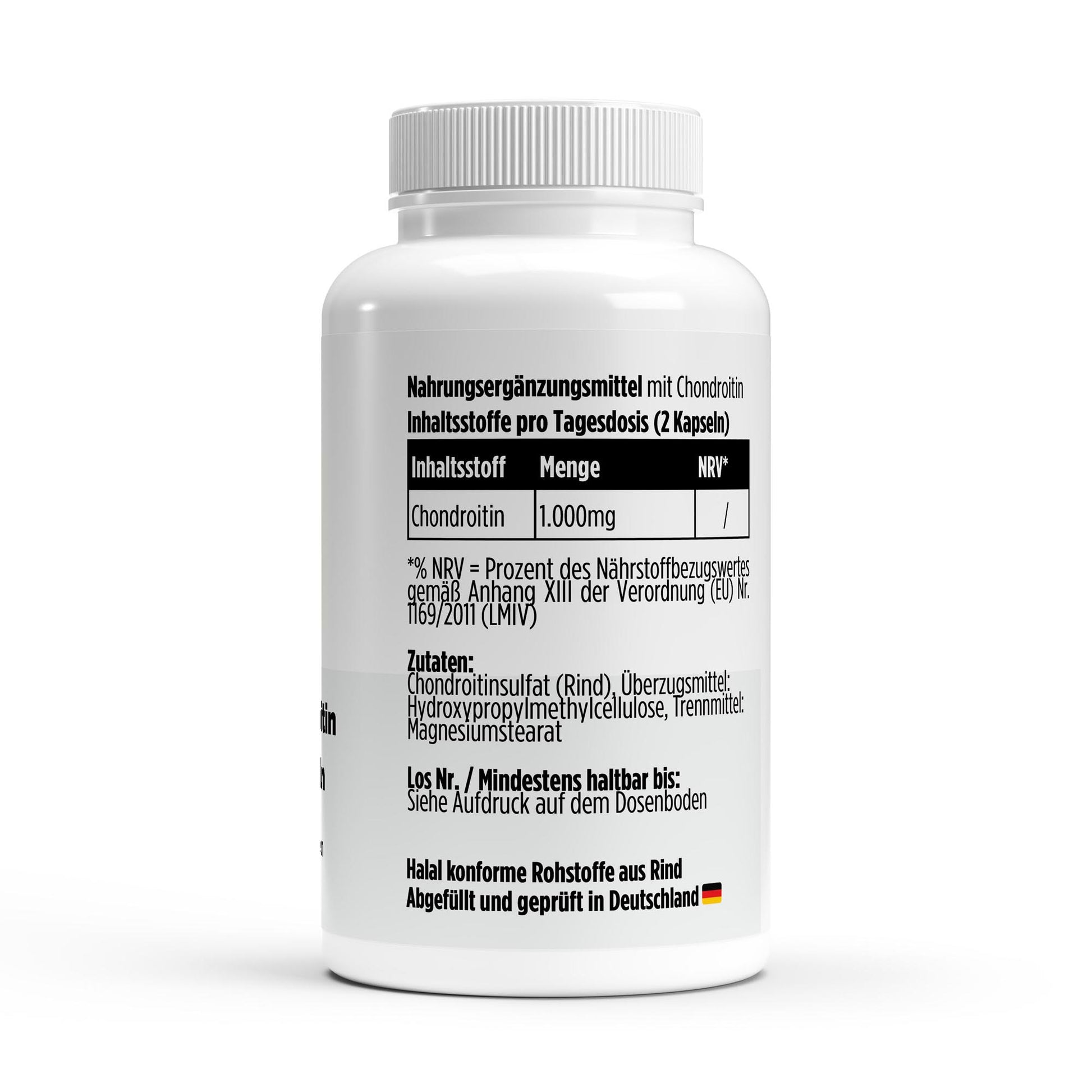 A&J Nutrition Chondroitin 500 mg – 90 Capsules – Product image 2