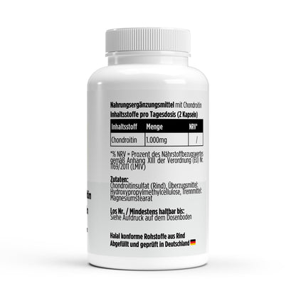 A&J Nutrition Chondroitin 500 mg – 90 Capsules – Product image 2