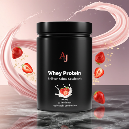 Premium Whey Protein Erdbeere - 1.000g