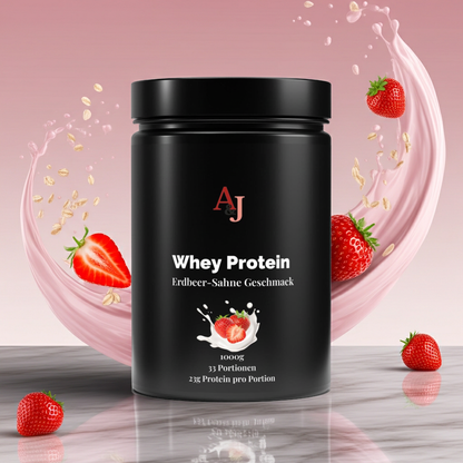 Premium Whey Protein Erdbeere - 1.000g