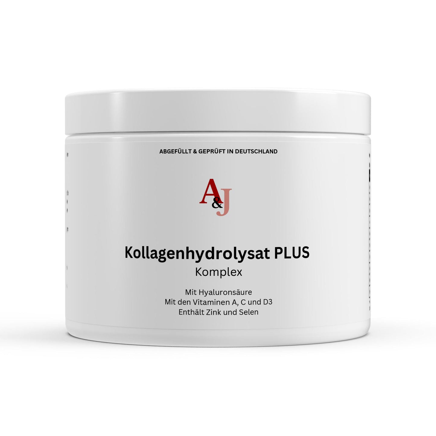 Kollagenhydrolysat PLUS Komplex-Haut Haare Nägel - 180 Kapseln | A&J Premium Supplement
