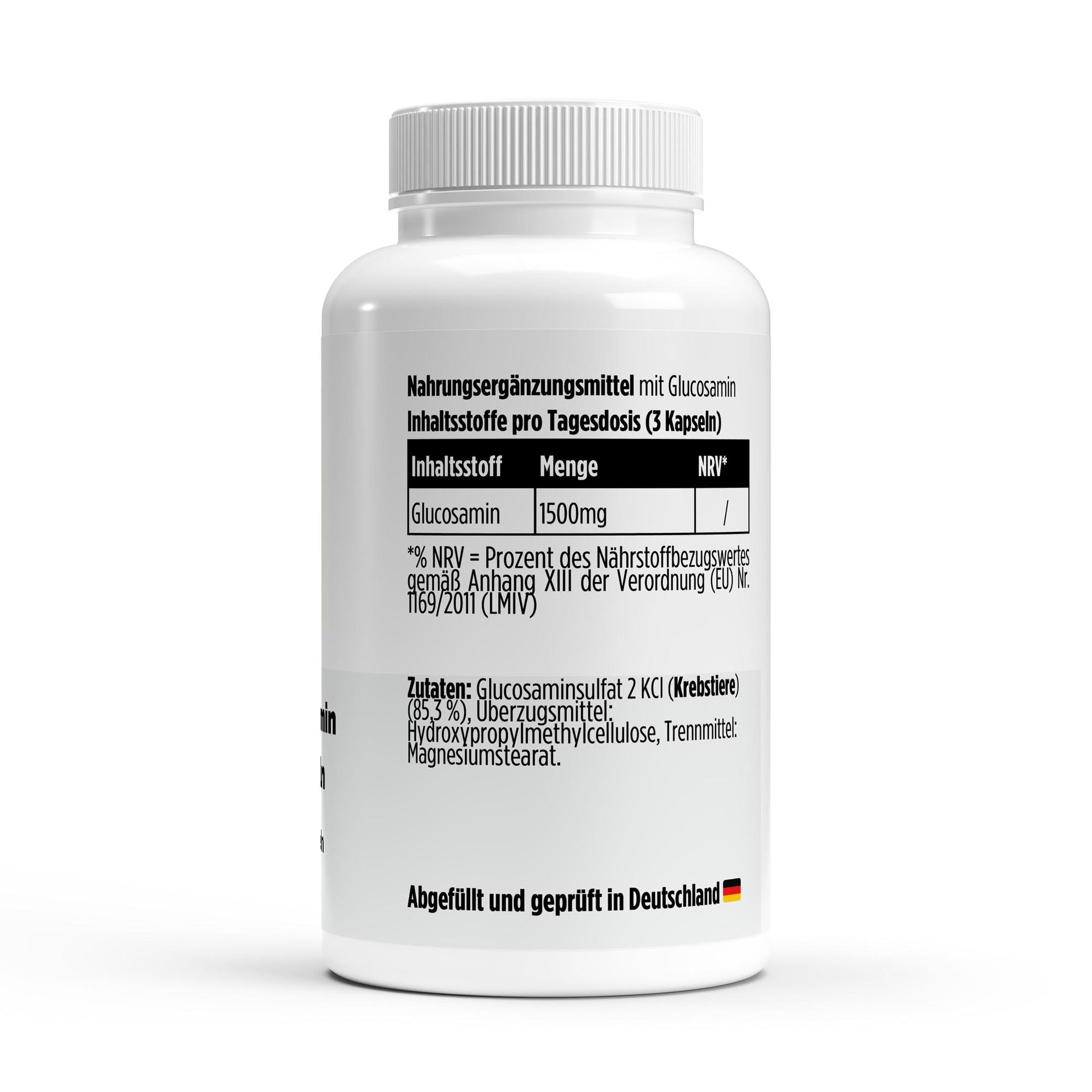A&J Nutrition Glucosamine 500 mg – 90 Capsules – Product image 2