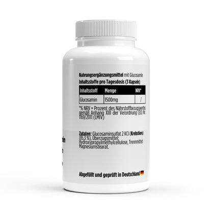 A&J Nutrition Glucosamine 500 mg – 90 Capsules – Product image 2