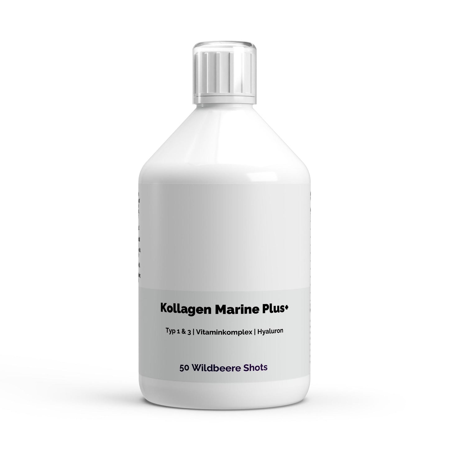 Kollagen Marine Plus (1500 DA) + - 50 Shots - Wildbeere - 500ml