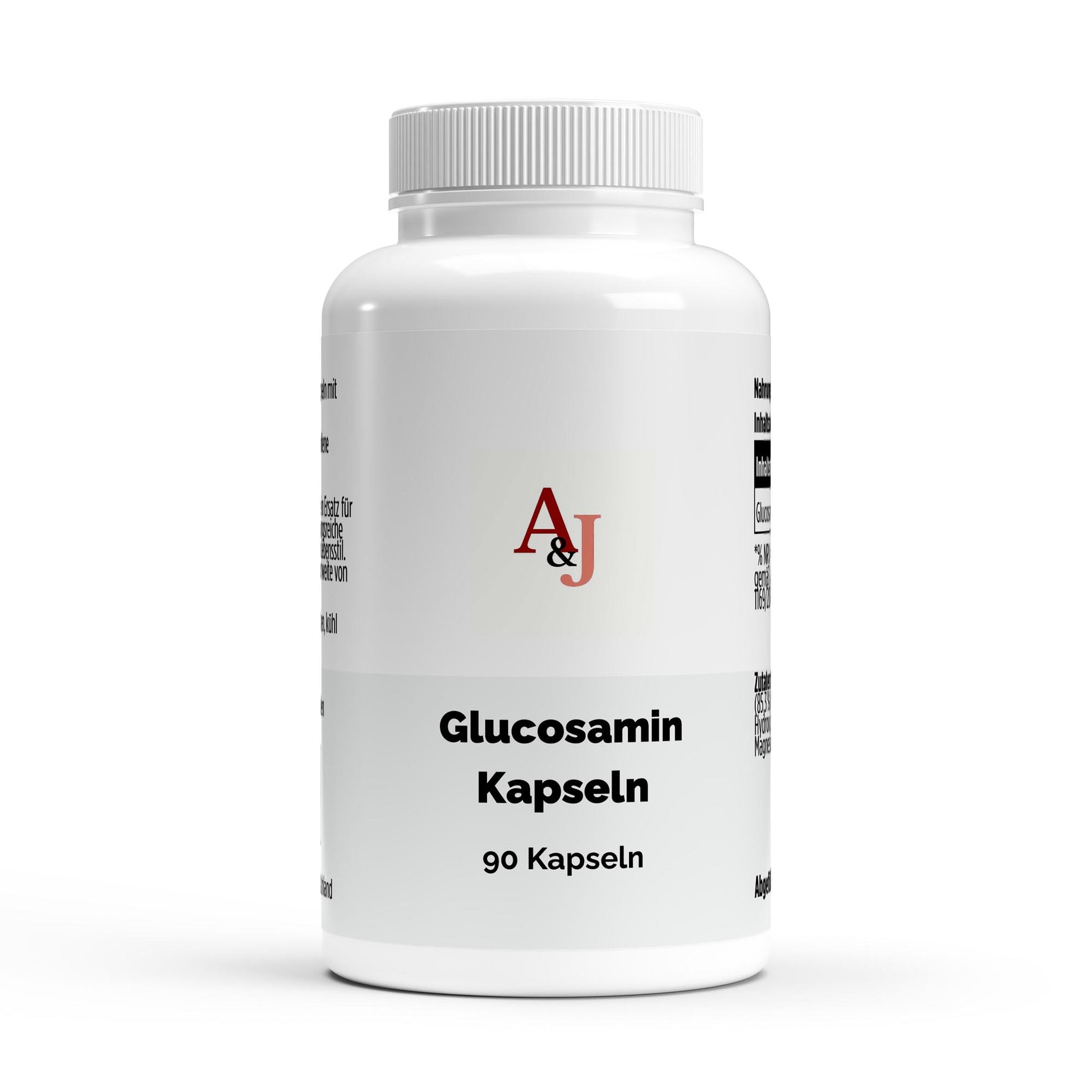 A&J Nutrition Glucosamine 500 mg – 90 Capsules – Product image 1