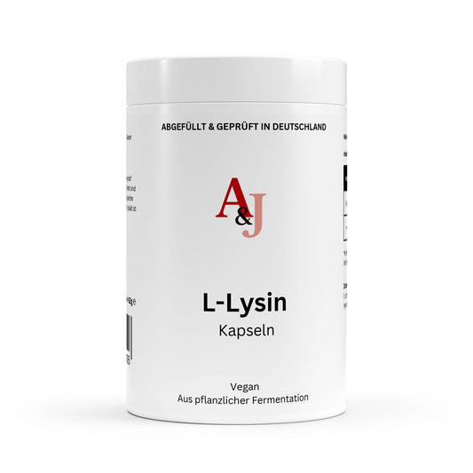 L-Lysin - 100 Kapseln | A&J Premium Supplement
