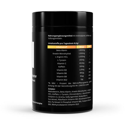 Pre-Workout Booster Tutti Frutti - 520g | A&J Premium Supplement