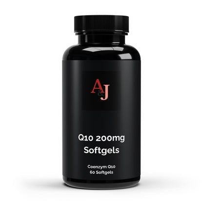 A&J Nutrition Coenzyme Q10 200 mg – 60 Softgels – product view