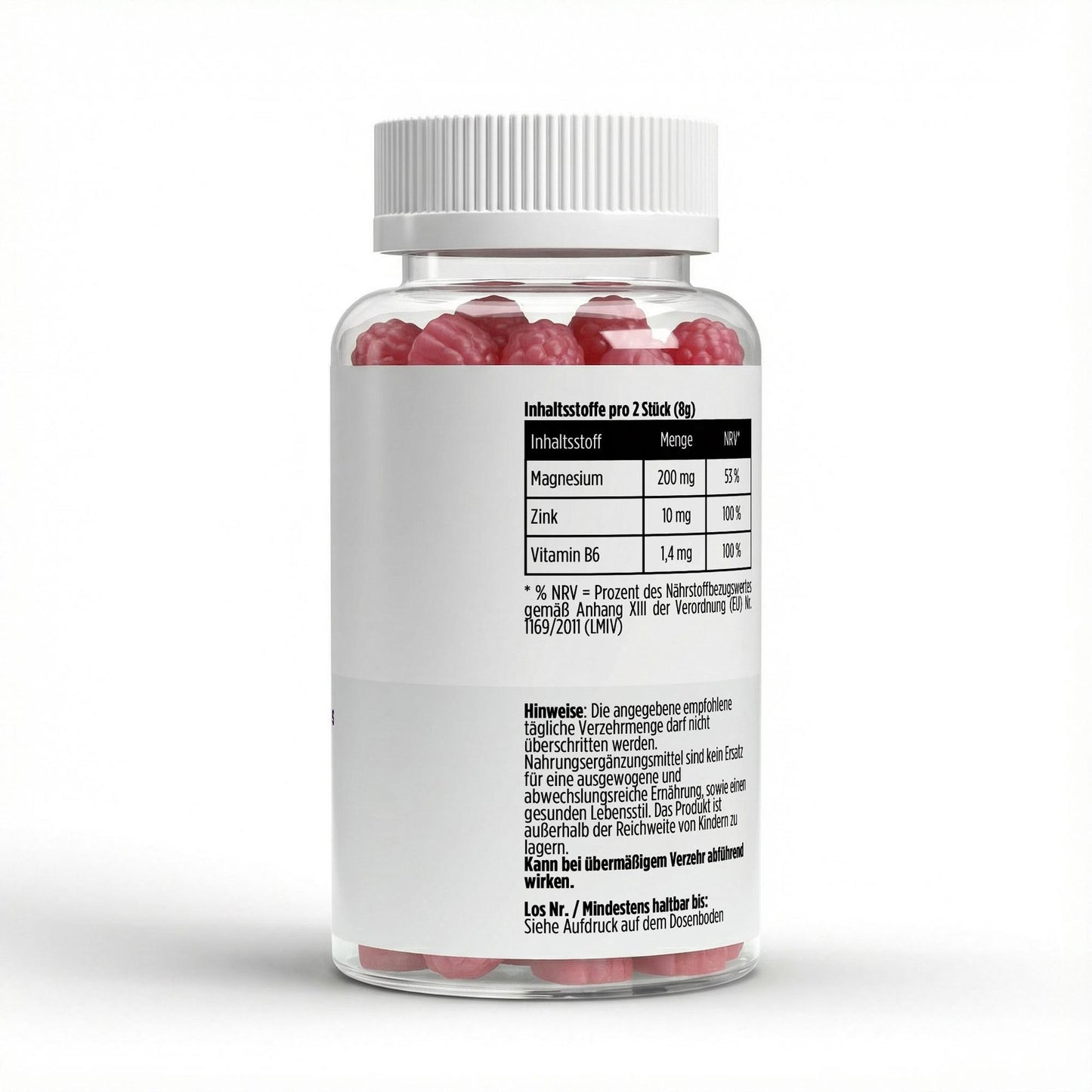 A&J Nutrition Magnesium + Zinc + Vitamin B6 Gummies – 60 Gummies – product details